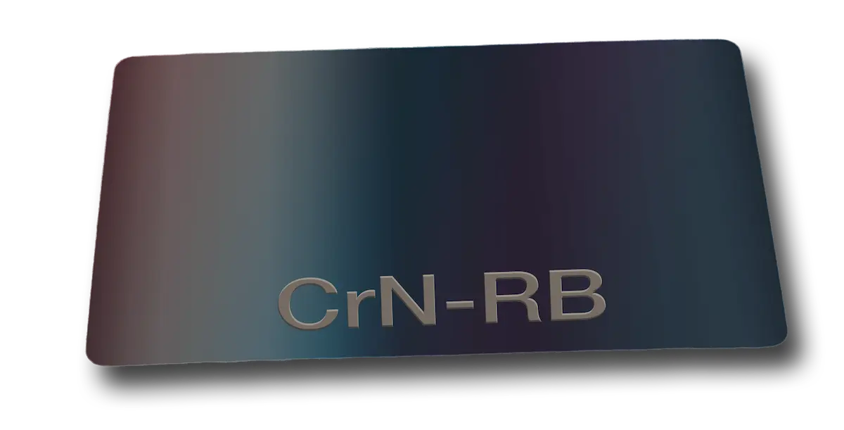 PVD-CrN-RB beschichtetes Werkzeug